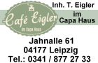 Cafe Eigler im Capa Haus