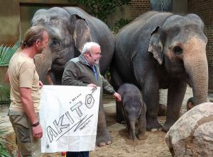 Akito hat seinen Namen © Zoo Leipzig