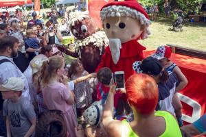 Pittiplatsch und Sandmann zu Gast im Zoo Leipzig © rbb Rundfunk Berlin Brandenburg