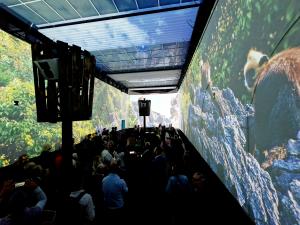 360-Grad Filmerlebnis im Entdeckerhaus Arche  Zoo Leipzig